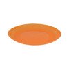 Komplet 6 talerzy okrągłych 21,5 cm Weekend pomarańczowy bez BPA